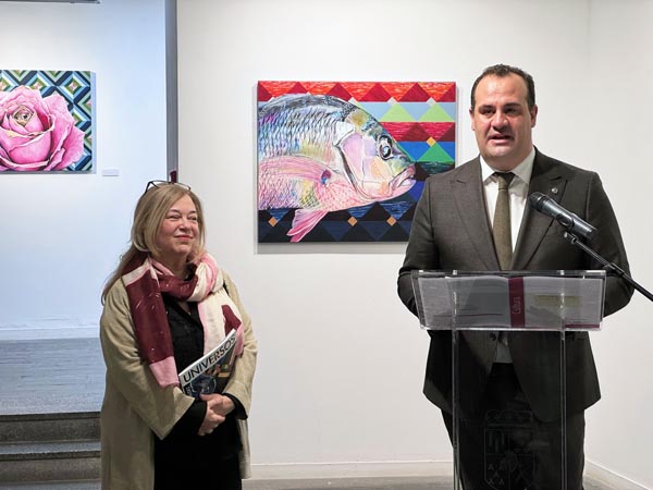 La artista Raquel Pérez Giráldez presenta en La Salina una exposición que recorre su universo creativo