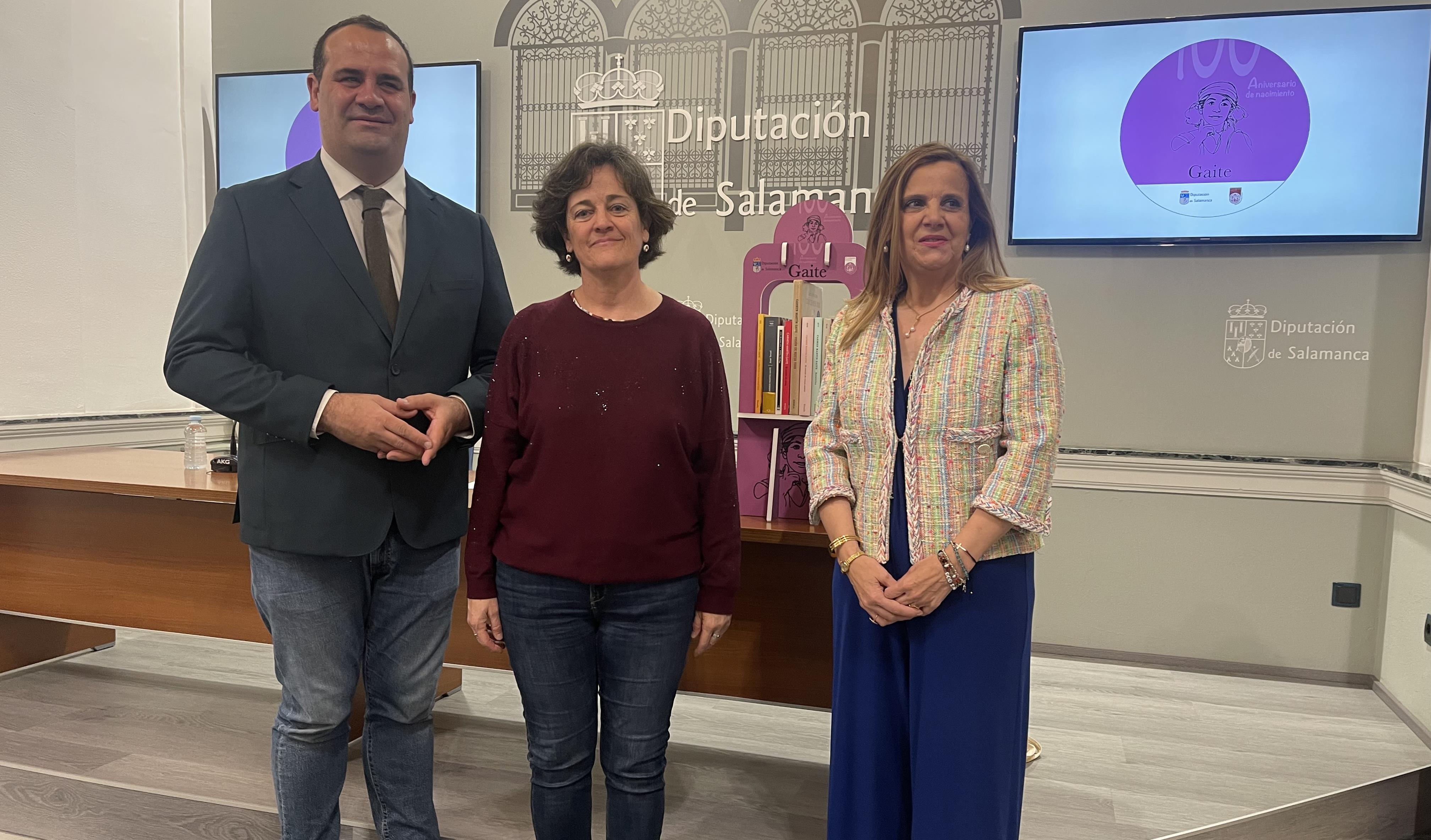 La Diputación de Salamanca rinde homenaje a Carmen Martín Gaite en el centenario de su nacimiento