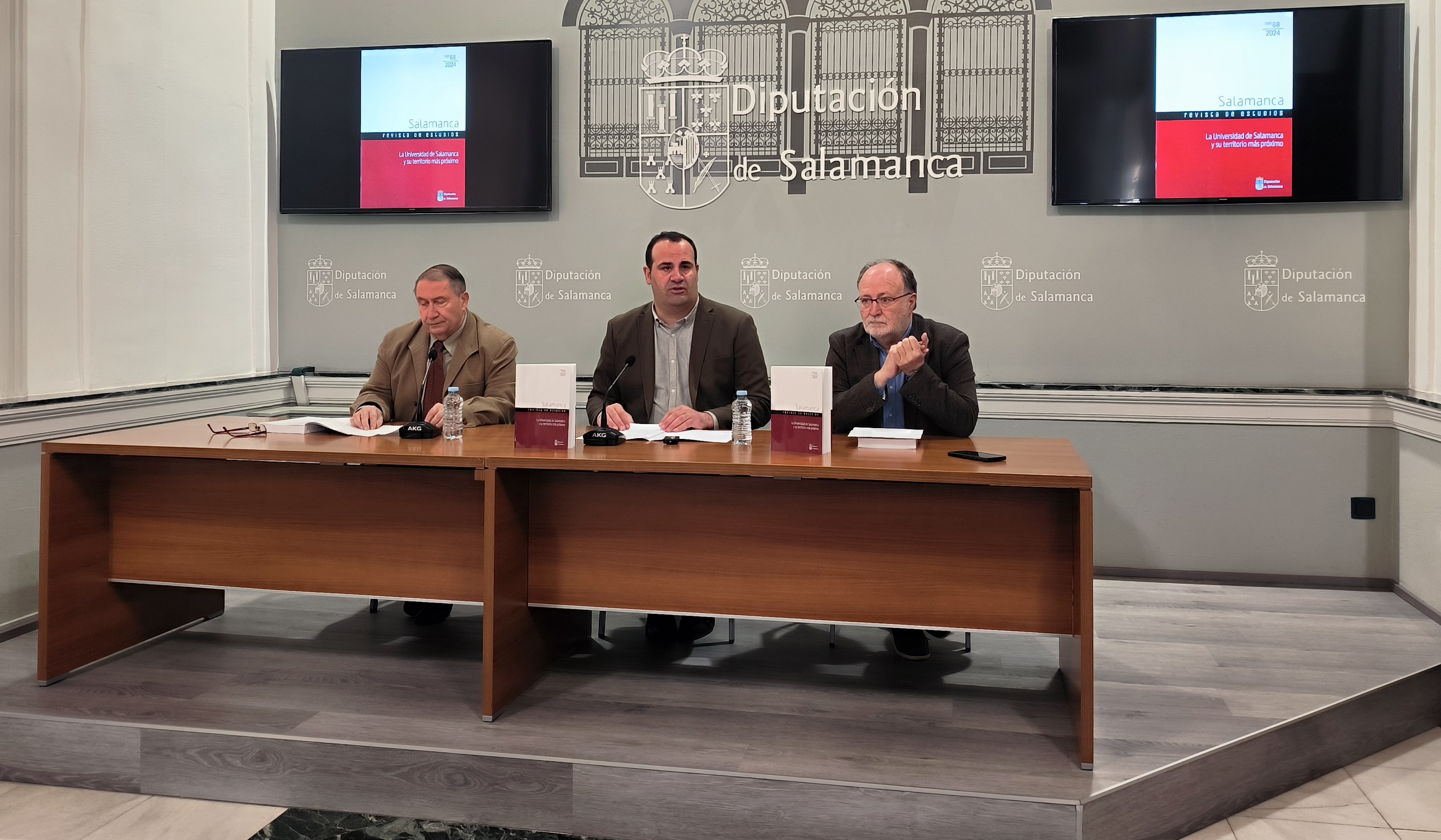 La Diputación de Salamanca presenta un nuevo volumen monográfico de la Revista de Estudios dedicado a la Universidad de Salamanca y su entorno