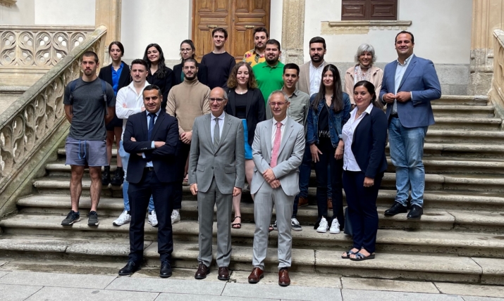 Diputación y Universidad reciben a los egresados participantes en los Planes de Empleo Juvenil Universitario 