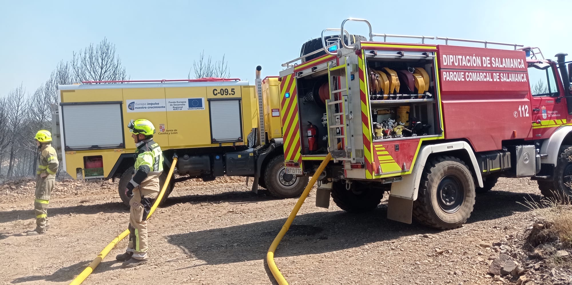 El balance de las actuaciones del SPEIS de la Diputación en el año 2025 arroja más de 1.830 intervenciones