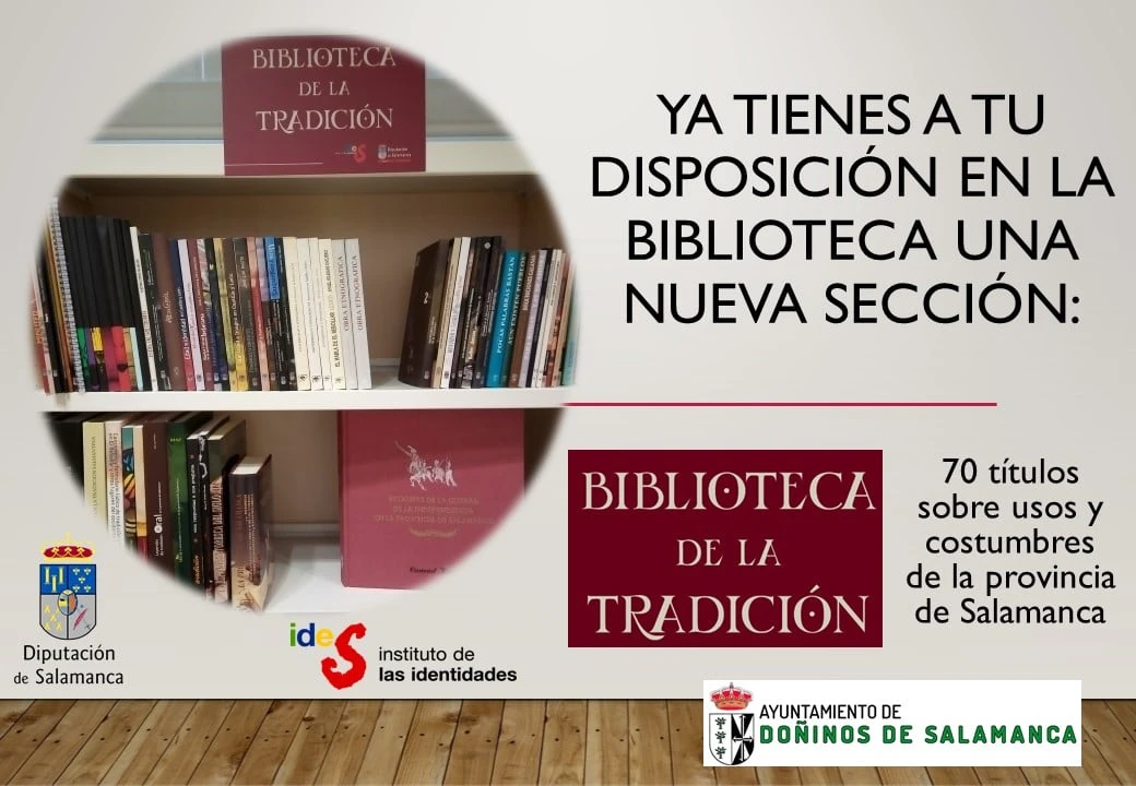 Más de 50 municipios solicitan adherirse a las Bibliotecas de la Tradición que promueve el Ides de la Diputación 