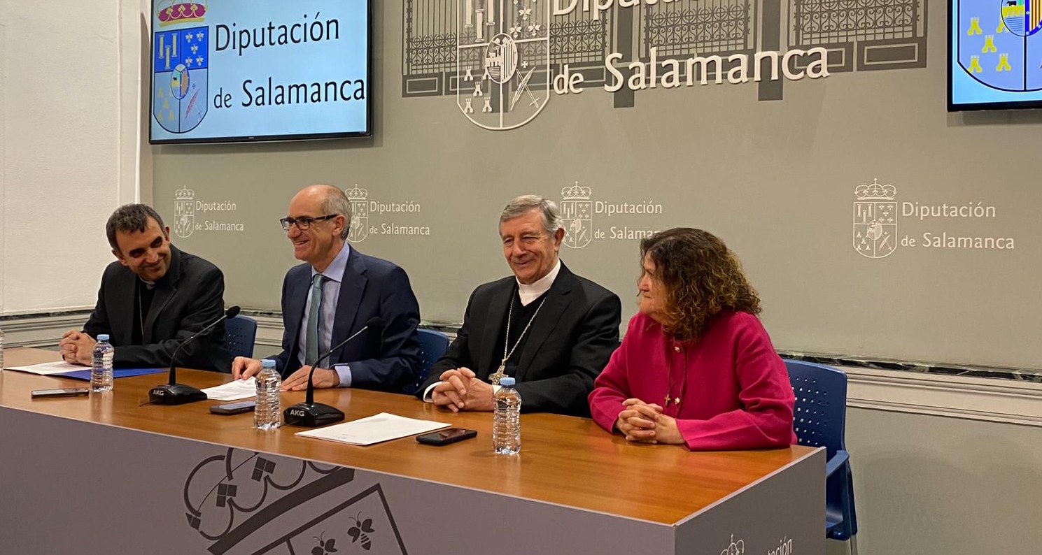 La Diputación y las diócesis de Salamanca, Ciudad Rodrigo y Plasencia, impulsan la rehabilitación de 30 iglesias de la provincia
