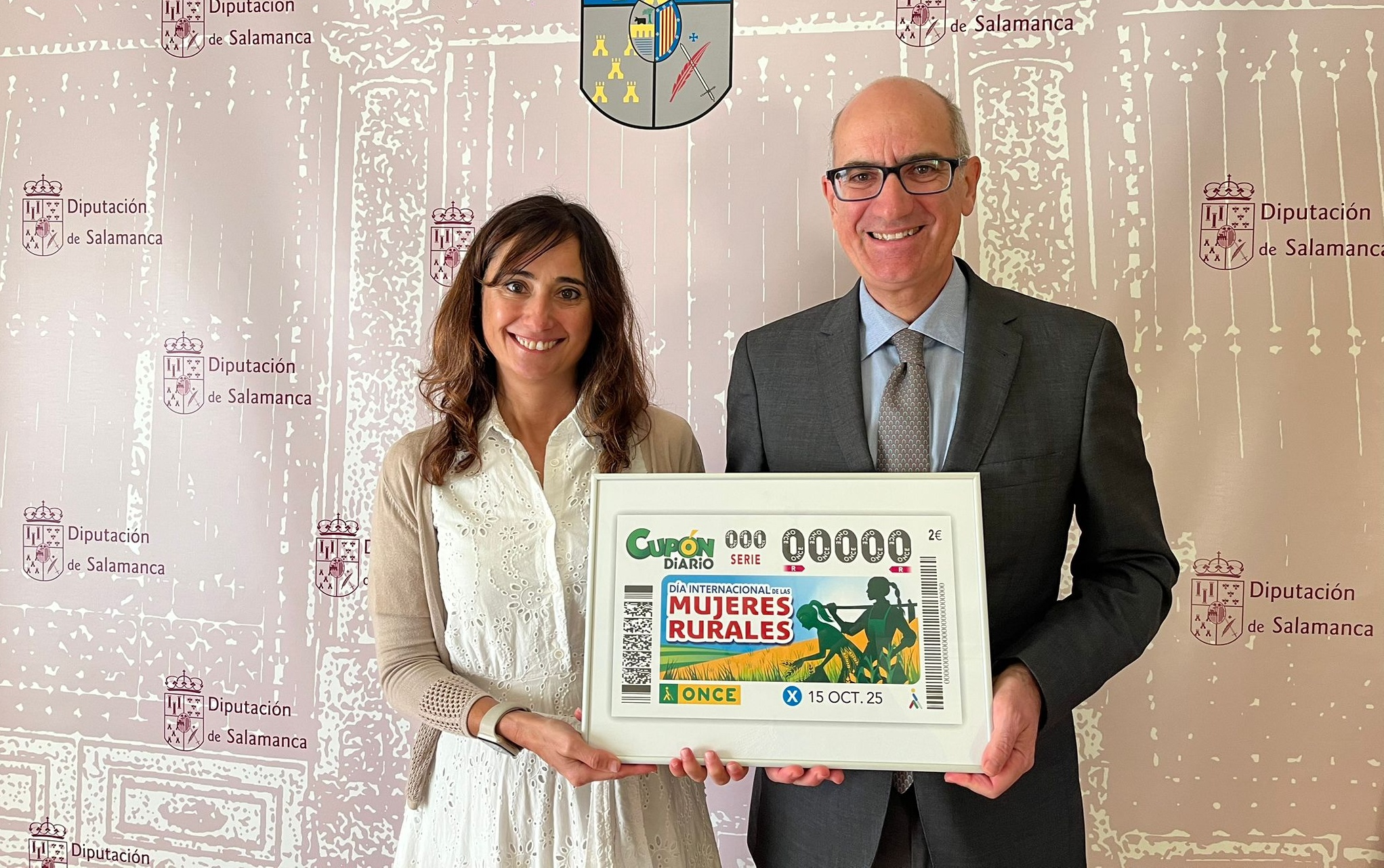 El Cupón de la ONCE conmemora el Día Internacional de las Mujeres Rurales y la Diputación se suma con un acto este mes de octubre
