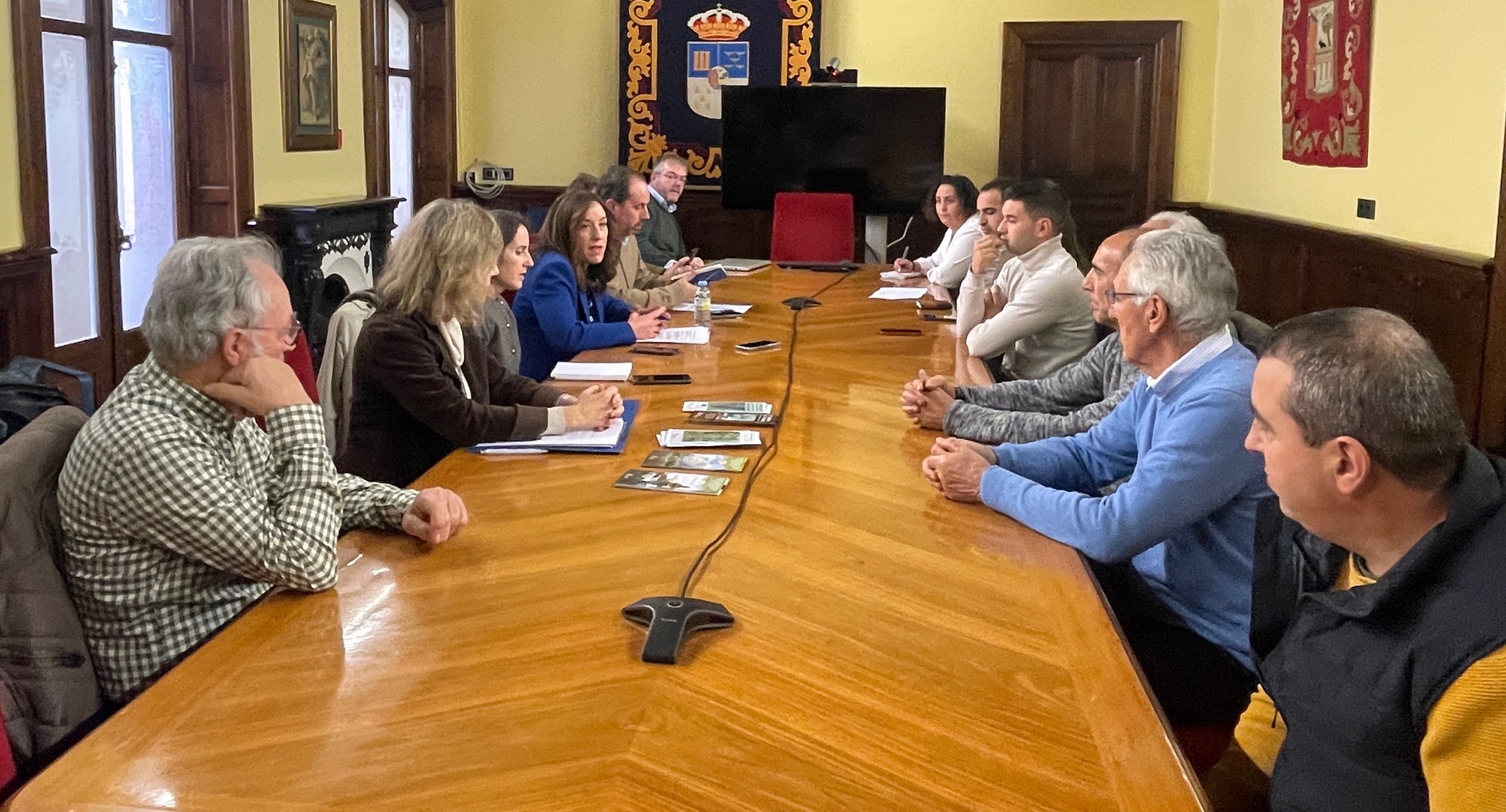 Reunión de la Mesa del Castaño de Salamanca.