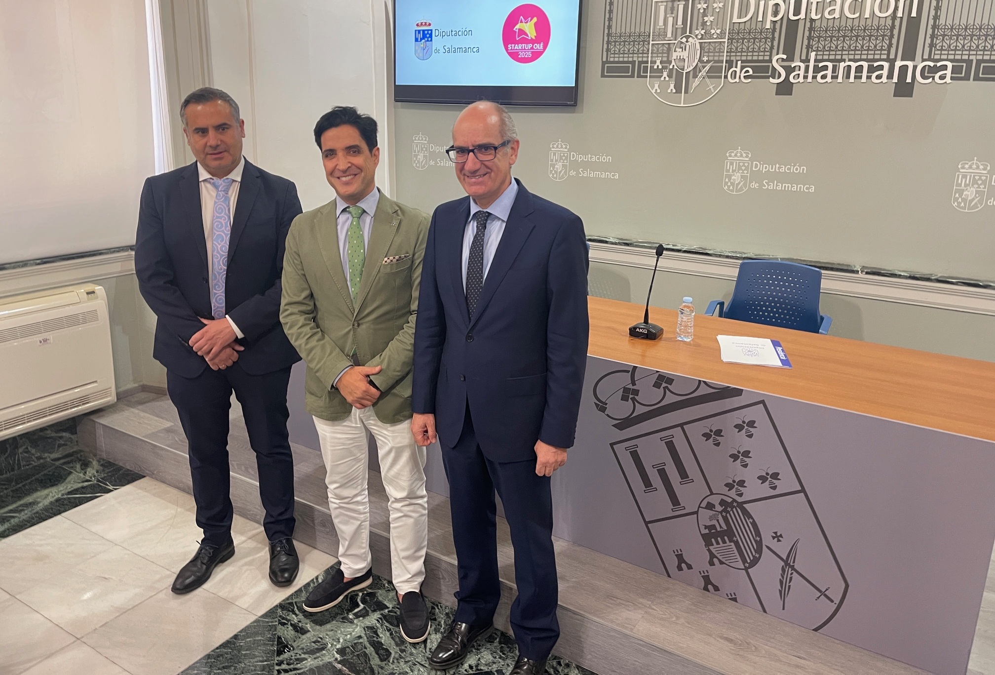 La Diputación reafirma su compromiso con el talento y el emprendimiento en la presentación de su participación en Startup Olé 2025