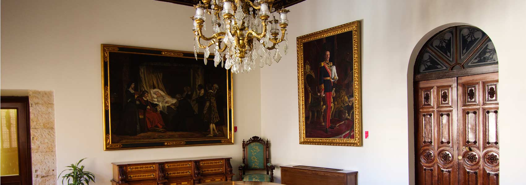 Sala interior de la Diputación de Salamanca